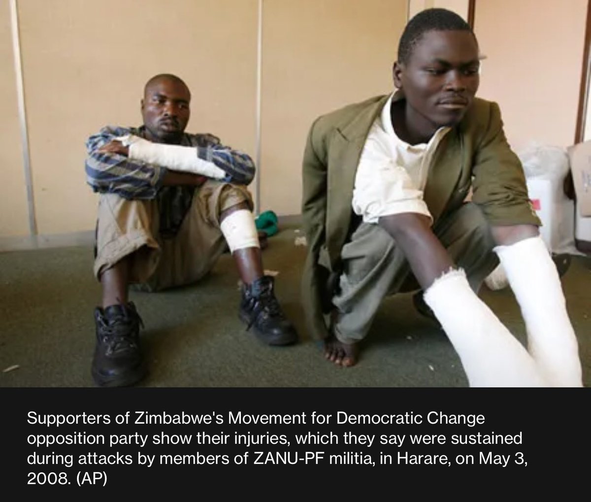 advocatemahere's tweet photo. 🔸Today marks 17 years since the horrendous political violence of the 27th of June 2008. Do you believe the victims of your political violence were ever able to keep moving forward? What does this day mean to you? When are you going to apologize? 

We need new leaders.🇿🇼 https://t.co/VbDeb8tKbe