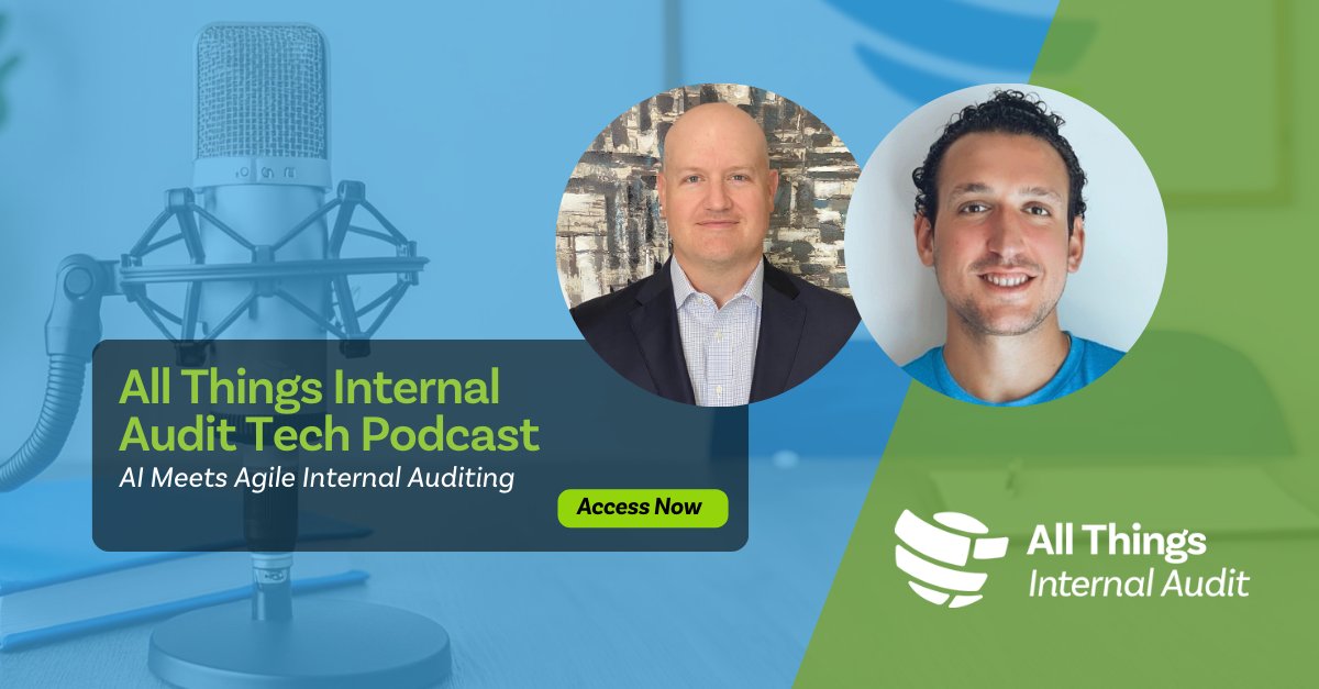 Discover how Agile and AI are reshaping internal auditing in our latest #AllThingsInternalAudit episode. George Barham and Mike Callino share real-world use cases and future-forward insights. Listen now: loom.ly/1PJD3aQ