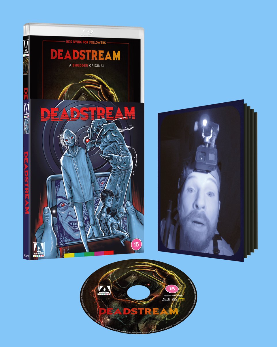 ArrowFilmsVideo's tweet image. NEW UK TITLE: Deadstream (Limited Edition Blu-ray) bit.ly/4ly4hIl