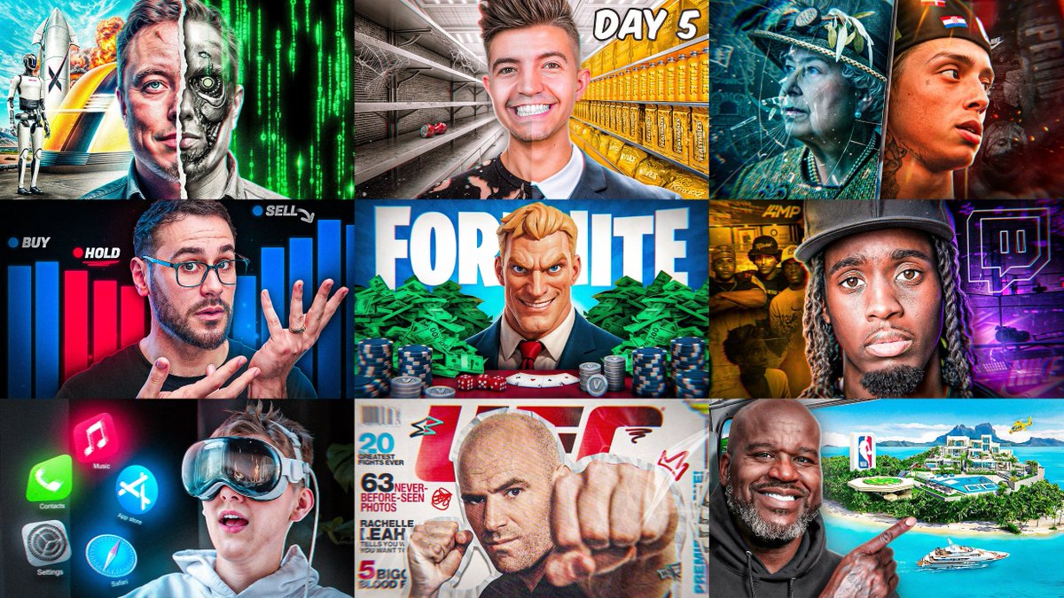 BadisDesigns's tweet image. 🎯 Thumbnail commissions are now OPEN!
If you want eye-catching thumbnails that actually get clicks, I’ve got you covered!
Check out some of my best work below
DM me if you’re interested, let’s make your next video stand out!