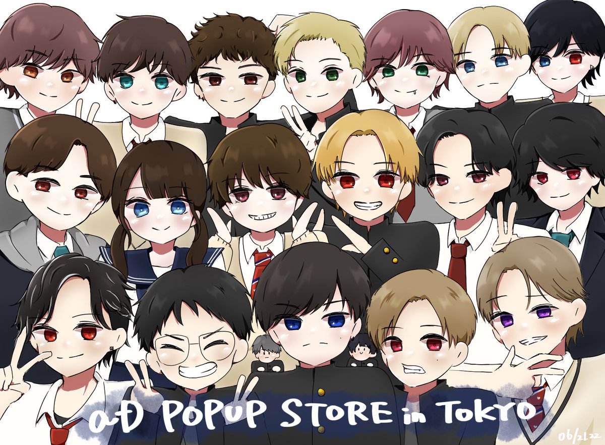 αD POPUP STORE in 東京🗼

たくさん笑って楽し過ぎた最高の2日間でした〜！✨

#αDPOPUPSTORE #ぴーふぁみあーと部