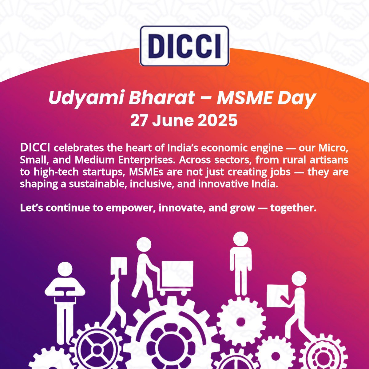 Dr. Milind Kamble (@drmilindkamble) on Twitter photo Warm wishes on MSME Day, June 27, 2025! A heartfelt thank you to the President of India, <a href="/rashtrapatibhvn/">President of India</a>, for addressing the MSME community at Vigyan Bhavan. #UdyamiBharat
<a href="/PMOIndia/">PMO India</a> <a href="/narendramodi/">Narendra Modi</a> <a href="/minmsme/">Ministry of MSME</a> <a href="/jitanrmanjhi/">Jitan Ram Manjhi</a> <a href="/Dev_Fadnavis/">Devendra Fadnavis</a> <a href="/samant_uday/">Uday Samant</a> Warm wishes on MSME Day, June 27, 2025! A heartfelt thank you to the President of India, <a href="/rashtrapatibhvn/">President of India</a>, for addressing the MSME community at Vigyan Bhavan. #UdyamiBharat
<a href="/PMOIndia/">PMO India</a> <a href="/narendramodi/">Narendra Modi</a> <a href="/minmsme/">Ministry of MSME</a> <a href="/jitanrmanjhi/">Jitan Ram Manjhi</a> <a href="/Dev_Fadnavis/">Devendra Fadnavis</a> <a href="/samant_uday/">Uday Samant</a>