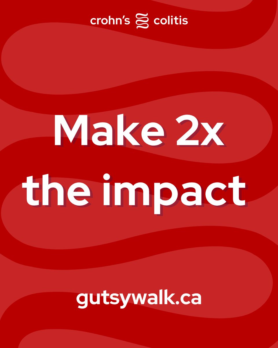 💥 Until June 30, online Gutsy Walk donations will be matched up to $15K, thanks to The Joan and Clifford Hatch Foundation. Make 2x the impact for the IBD community.

🎮 PLUS raise $100+ for a chance to win a Nintendo Switch 2!

Register &amp; fundraise now: gutsywalk.ca