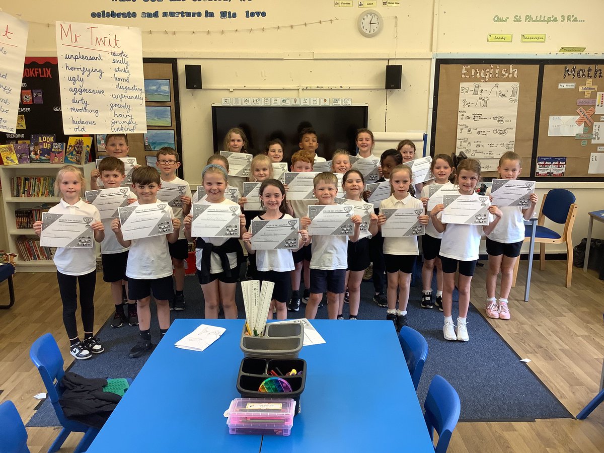 Year 2 - St. Philip's tweet media