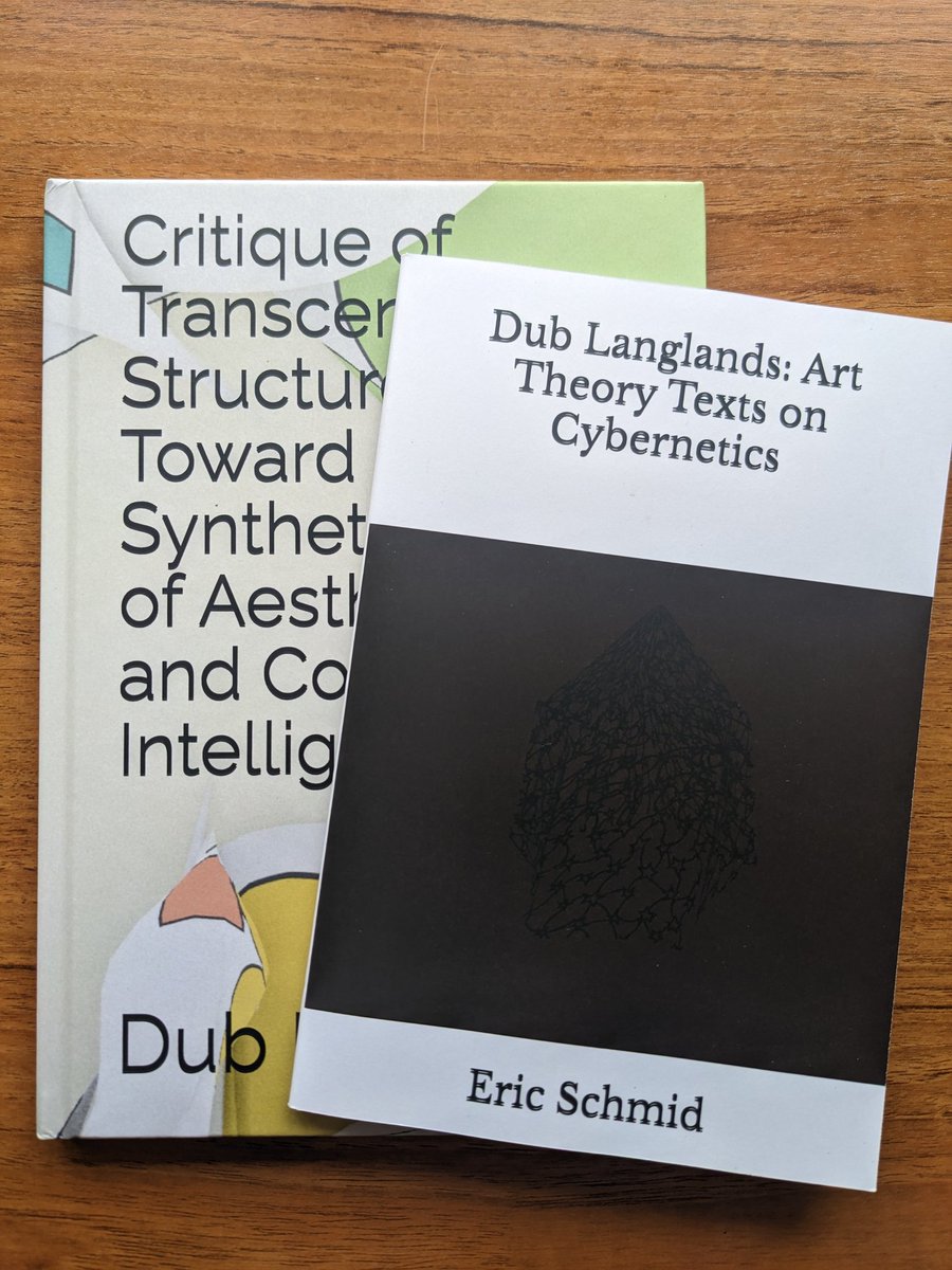 krimkram (@__krimkram) on Twitter photo Two Eric Schmid texts in stock now:
- Art Theory Texts on Cybernetics
- Critique of Transcendental Structure: Toward a Synthetic Unity of Aesthetics and Collective Intelligence
Order direct or through Bandcamp (cheaper direct ... email info@krimkram.com).
<a href="/CarnapSpeaks/">Rudolf Carnap</a> Two Eric Schmid texts in stock now:
- Art Theory Texts on Cybernetics
- Critique of Transcendental Structure: Toward a Synthetic Unity of Aesthetics and Collective Intelligence
Order direct or through Bandcamp (cheaper direct ... email info@krimkram.com).
<a href="/CarnapSpeaks/">Rudolf Carnap</a>