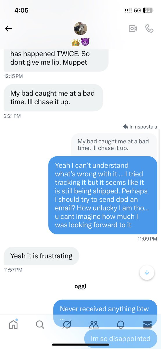 Openminded2001's tweet image. @chavy_lad30277 

What a waste of money! Stay away from this scammer