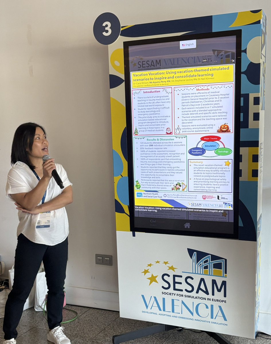 Neil Kinnear (@kinnearneil) on Twitter photo What a great few days we have had <a href="/SESAMSimulation/">SESAM</a> this week! An incredible opportunity to showcase the work we have been doing in <a href="/NHSCTrust/">Northern Trust</a> in conjunction with <a href="/QUBMedEd/">QUB Centre for Medical Education</a> <a href="/DrGerryG/">Gerry Gormley</a>! <a href="/stephresus/">Stephanie Leckey RN</a> <a href="/AyumuPerry/">Ayumu Perry</a> What a great few days we have had <a href="/SESAMSimulation/">SESAM</a> this week! An incredible opportunity to showcase the work we have been doing in <a href="/NHSCTrust/">Northern Trust</a> in conjunction with <a href="/QUBMedEd/">QUB Centre for Medical Education</a> <a href="/DrGerryG/">Gerry Gormley</a>! <a href="/stephresus/">Stephanie Leckey RN</a> <a href="/AyumuPerry/">Ayumu Perry</a>