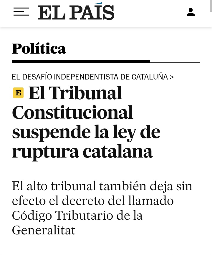 <a href="/abc_es/">ABC.es</a> Quién decidió pasarse por el orto al Constitucional ahora es el mayor defensor de las resoluciones del Tribunal.