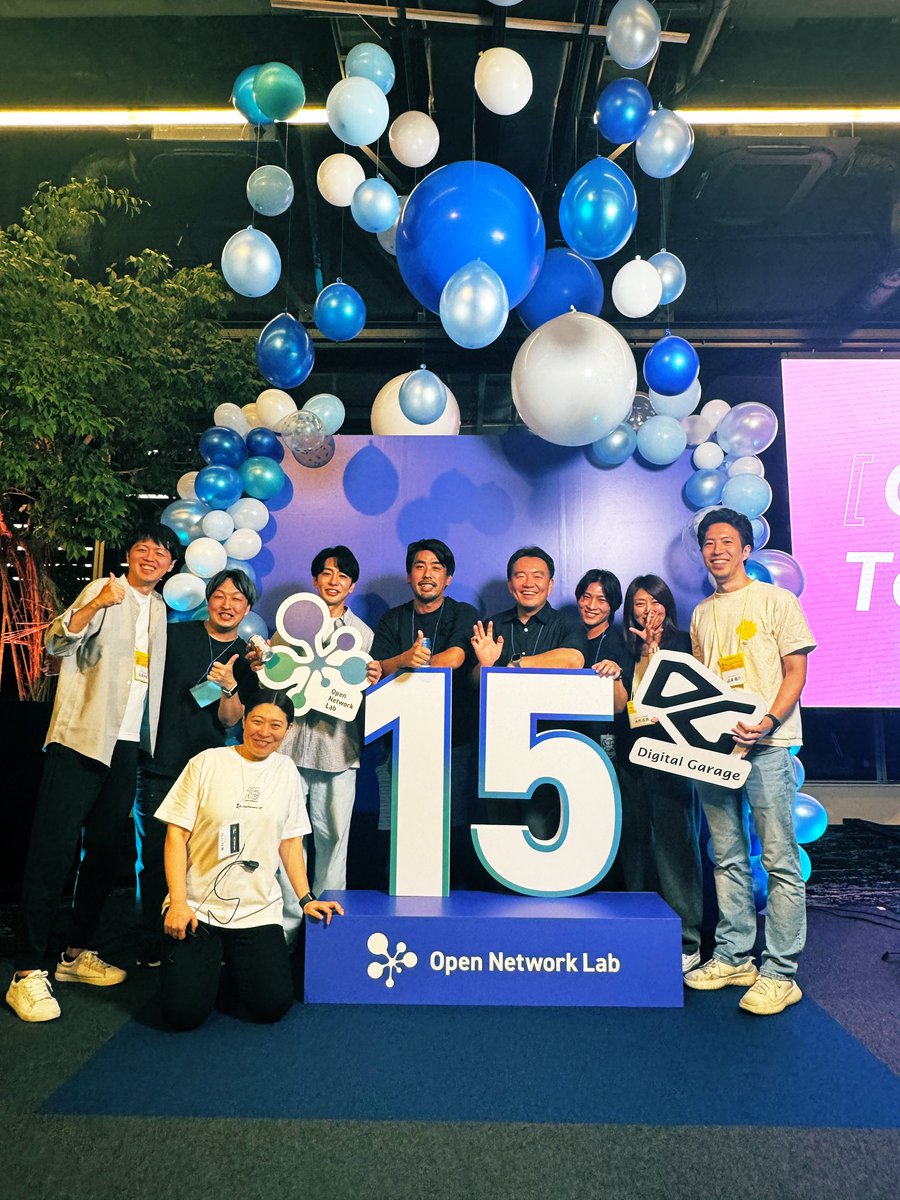 10年前に採択され、卒業したOnlabの15周年イベント㊗️🎉
10期生はほぼ全員参加でみんなで記念撮影！

Onlabは自分の起業家人生の原点だし、今でもめちゃくちゃお世話になっているし、本当に大好きなコミュニティです！
偉大な卒業生のみなさんにもお会いできて有意義すぎる時間でした🫧
 #Onlab15周年