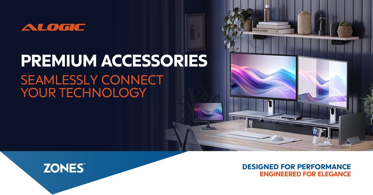 ZonesUkLtd's tweet image. ALOGIC creates premium accessories that seamlessly connect your technology – from high-performance docking stations to sleek cables, hubs, and adapters. Trusted by professionals worldwide, ALOGIC combine innovation, reliability, and style.
uk.zones.com/vendors/alogic/

#ALOGIC