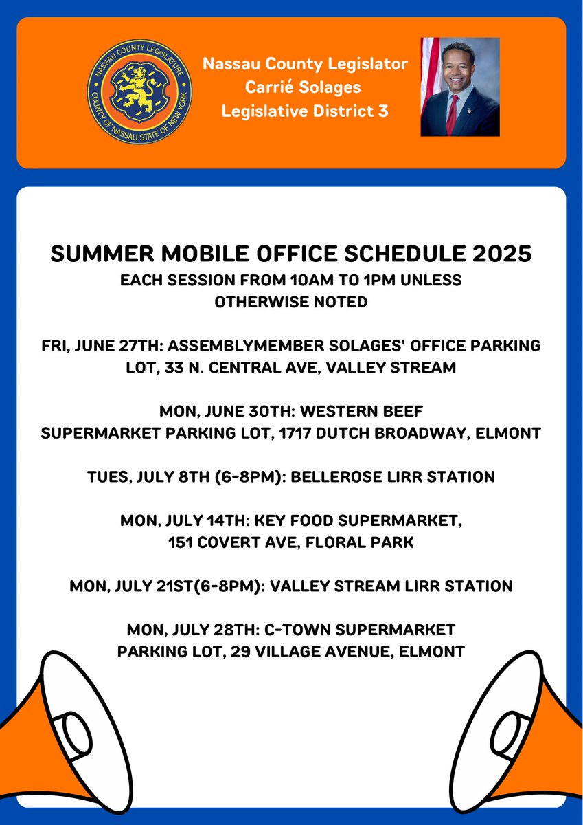 Mobile office hours….