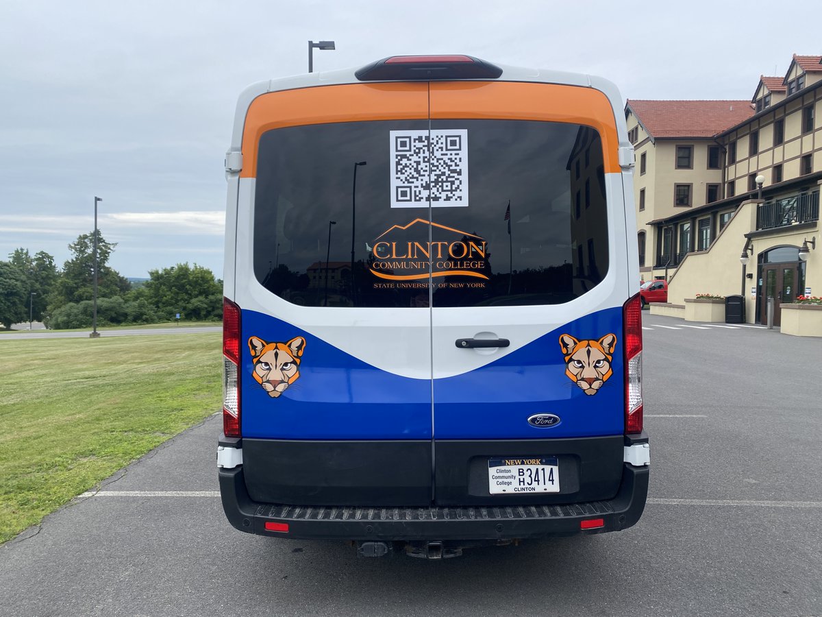 🚐 Keep an eye out for Clinton Community College cruising by in our newly wrapped van! Catch us at the Rouses Point Stars and Stripes on the Lake Parade on Sunday, June 29, and the Downtown Plattsburgh Fourth of July Parade on Friday, July 4!