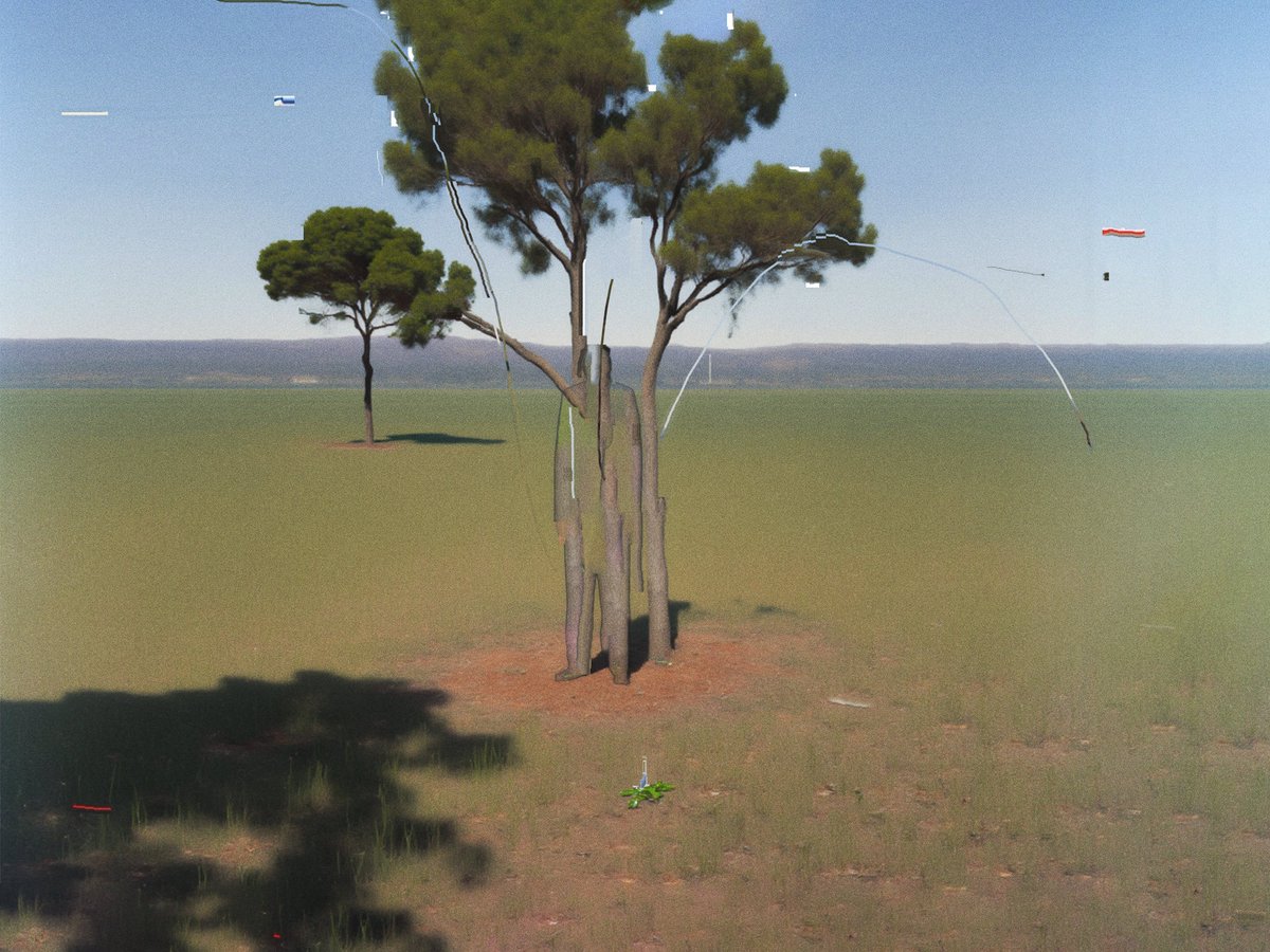 You are a tree, your place is in the garden...
 You are a tree, your leaves live in the clouds...