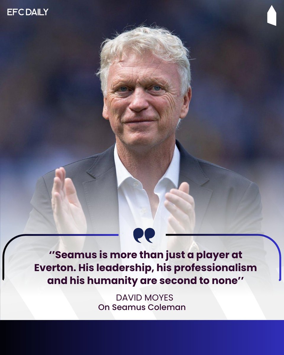 The Boss on the importance of Seamus Coleman 💙