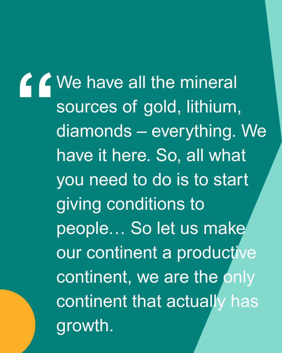 “If it’s America First, then it must be Africa First.” – <a href="/AlikoDangote/">Aliko Dangote</a> 

Speaking at the Afreximbank Annual Meetings in Abuja, Africa’s richest man delivered a powerful message: Africa’s future must be built by Africans.

He called for bold local investment, industrialisation,