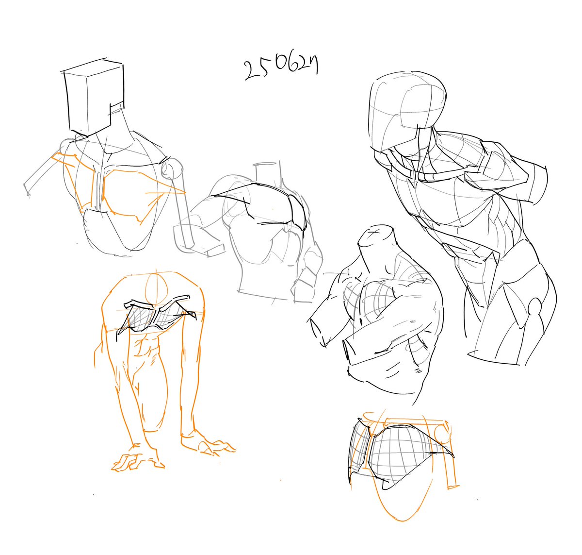 250627 졸려서 드로잉 개판이군...