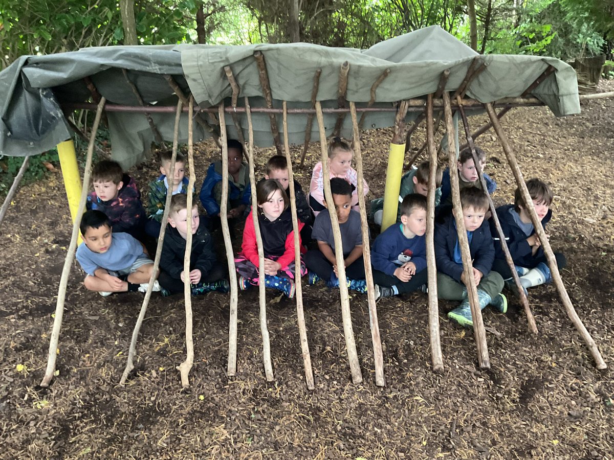 Finally some den building <a href="/StJamesChorley/">Chorley St James</a> <a href="/StJamesRecep/">St James’ Reception Class</a>