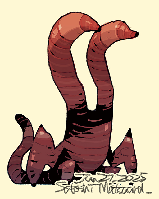 hiziri_pro's tweet image. Twin-headed worm dragon.
You can watch videos of this and several other illustrations if you support the site below.
Posted a picture to the patreon. Full size JPG and PSD and video can be downloaded according to the amount of support. patreon.com/satoshi_matsuu…
#creaturedesign