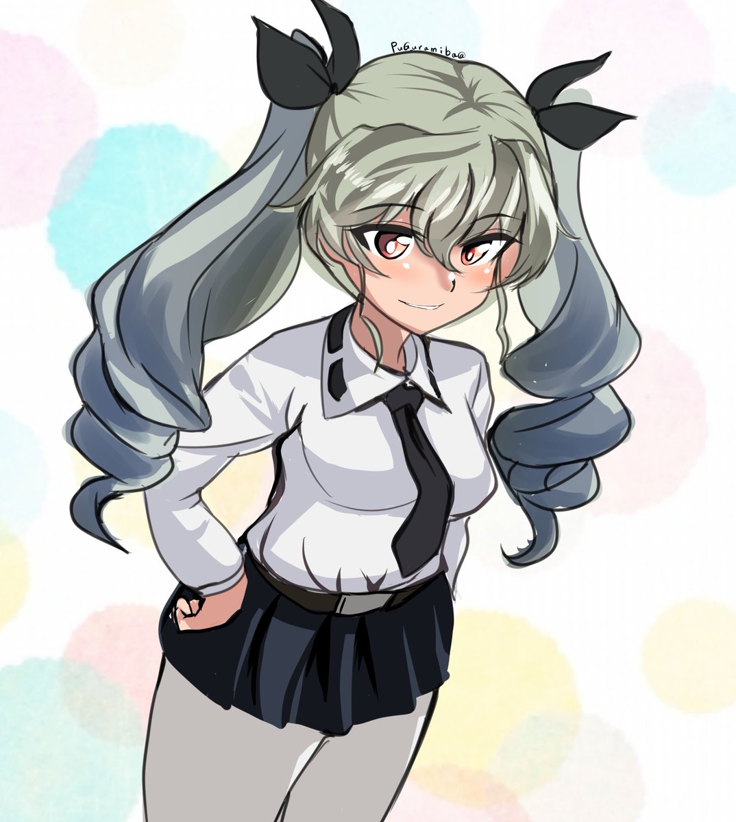 abimaru_GuP's tweet image. 本日のラクガキはドゥーチェさん!!です。
ドヤ顔してるのドゥーチェが似合ってます!!
#週末ガルパンお絵描き120分一本勝負 #週末ガルパンお絵描き120分一本勝負20250627