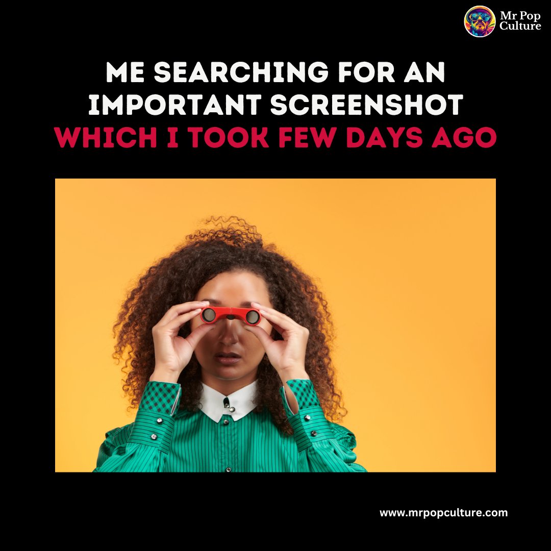 itsmrpopculture's tweet image. Searching for that one screenshot like it holds the secrets of the universe... even though I took it 3 days ago
#PopCulture #DigitalChaos #WhereDidItGo #RelatableTechFails #ScreenshotStruggles