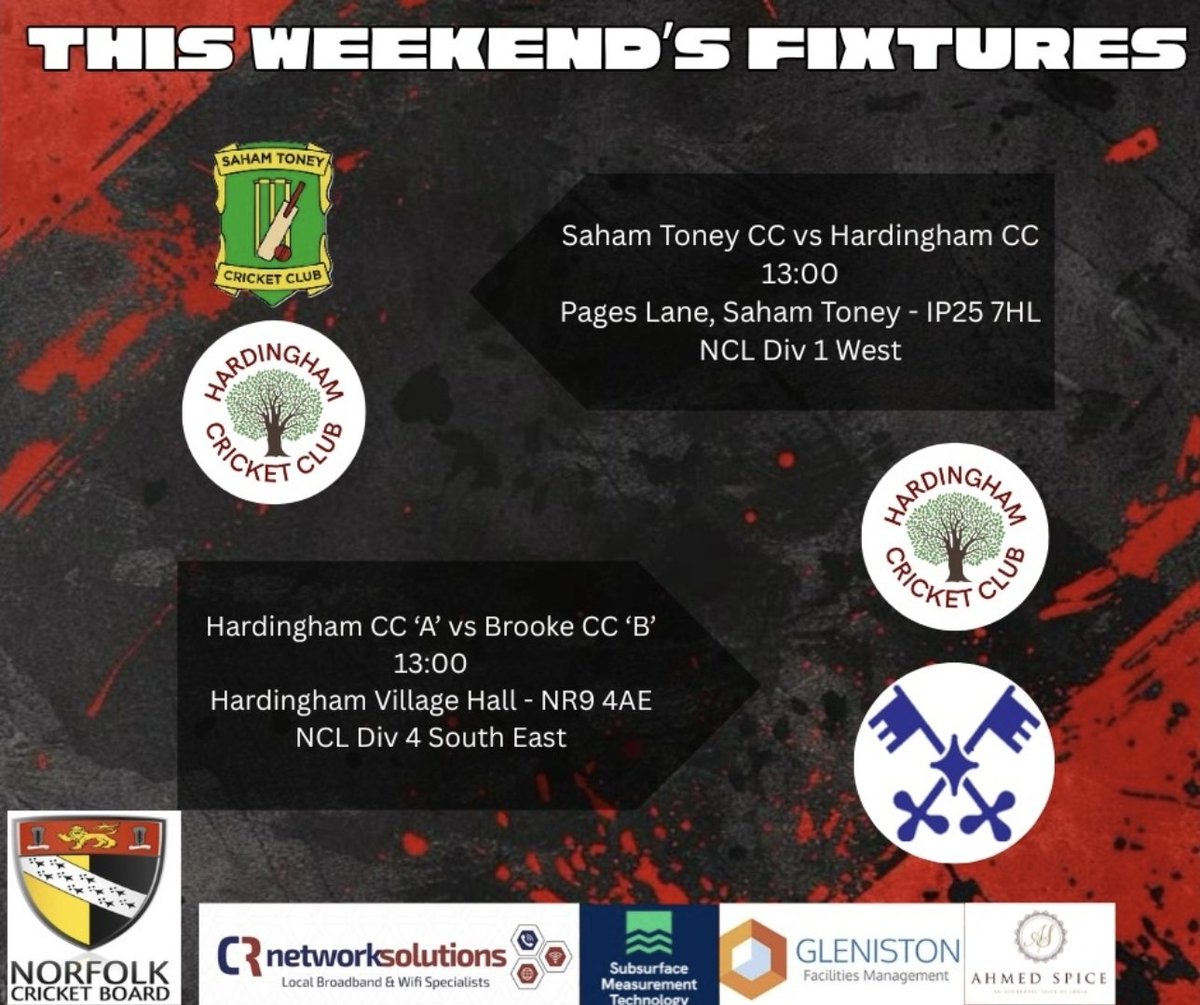 Hardingham CC (@hardinghamcc) on Twitter photo 