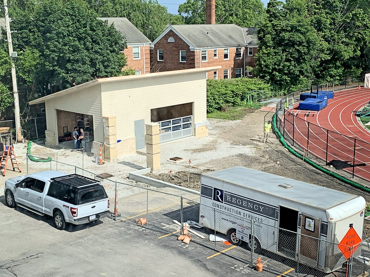 🌱 The new Center for Urban Agriculture is nearly complete! As the new home of FarmSTED, it features an expanded garden, space for chickens, and a 1,200-sq-ft outdoor classroom where students will explore sustainability, food systems &amp; community impact.