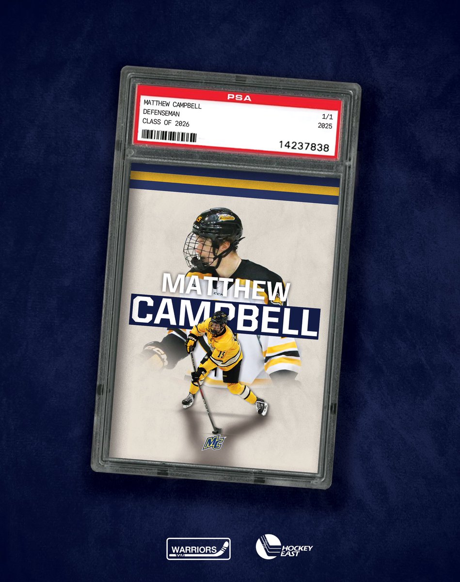 SIGNED〽️🖋️

Welcome to the Mack, Matthew Campbell!

#GoMack x #MissionMerrimack