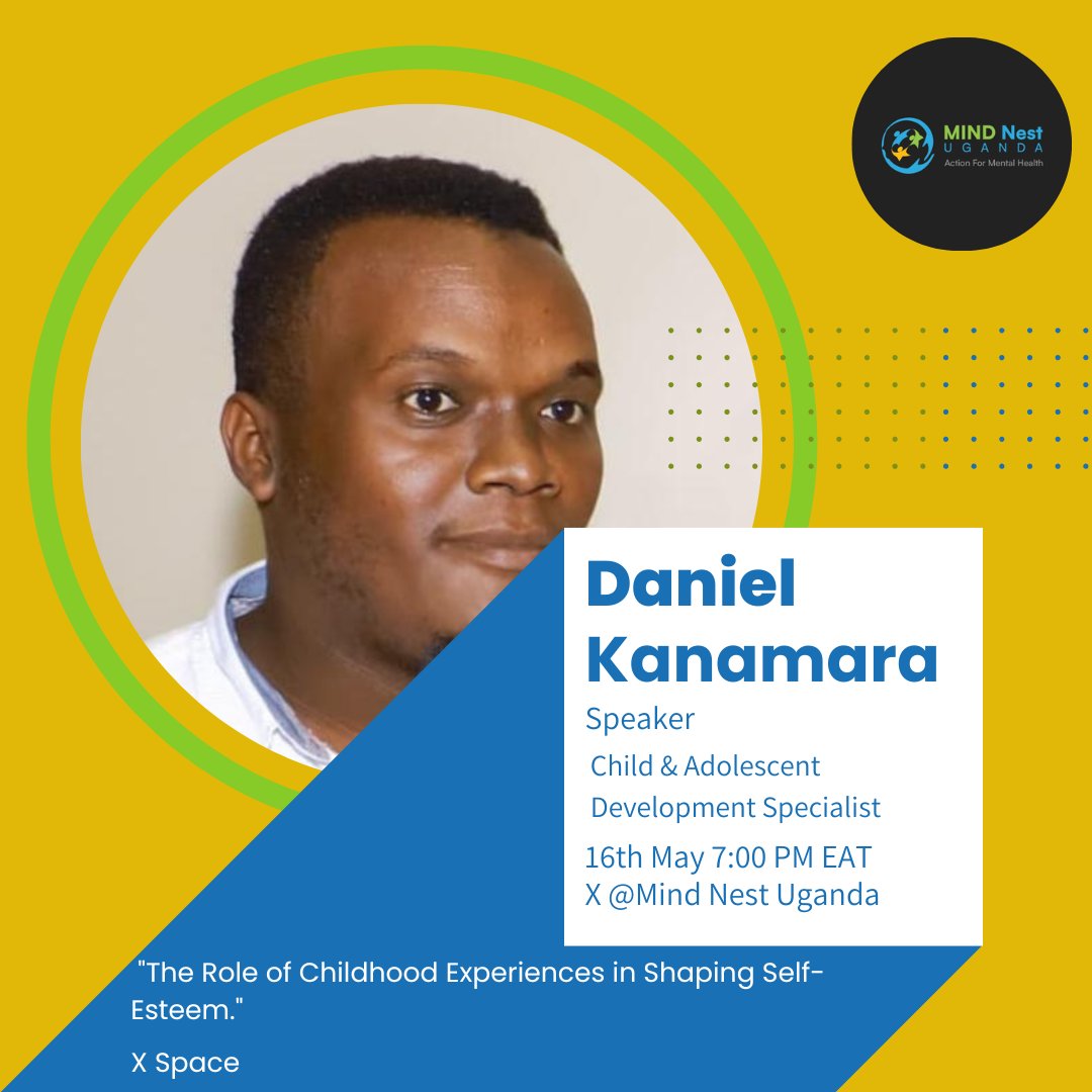 Mind Nest Uganda (@mindnestug) on Twitter photo <a href="/DanielKanamara/">Daniel Kanamara Kaseeta</a> is a leading mental health speaker & child psychologist.
He supports families, leaders & communities to heal childhood trauma, leads mental wellness & protect children both in corporate spaces & underserved communities.
x.com/i/spaces/1yoJM…
#themindnest <a href="/DanielKanamara/">Daniel Kanamara Kaseeta</a> is a leading mental health speaker & child psychologist.
He supports families, leaders & communities to heal childhood trauma, leads mental wellness & protect children both in corporate spaces & underserved communities.
x.com/i/spaces/1yoJM…
#themindnest