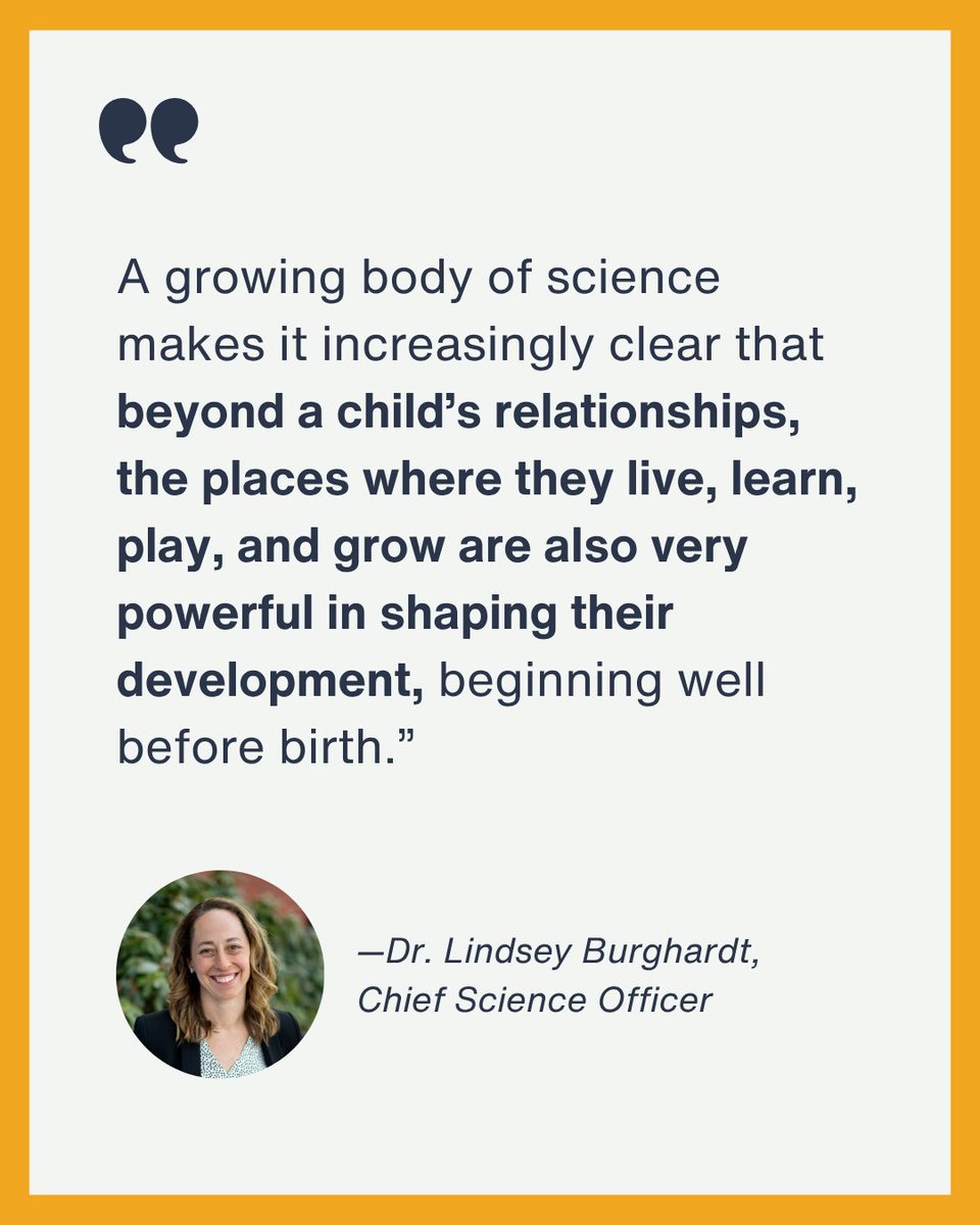 HarvardCenter's tweet image. We have collaborated with the FrameWorks Institute to create resources to help advocates &amp;amp; communicators explain how place, racism &amp;amp; childhood development are all connected. Read more, including a preface from Chief Science Officer, Dr. Lindsey Burghardt: bit.ly/44lnl5t
