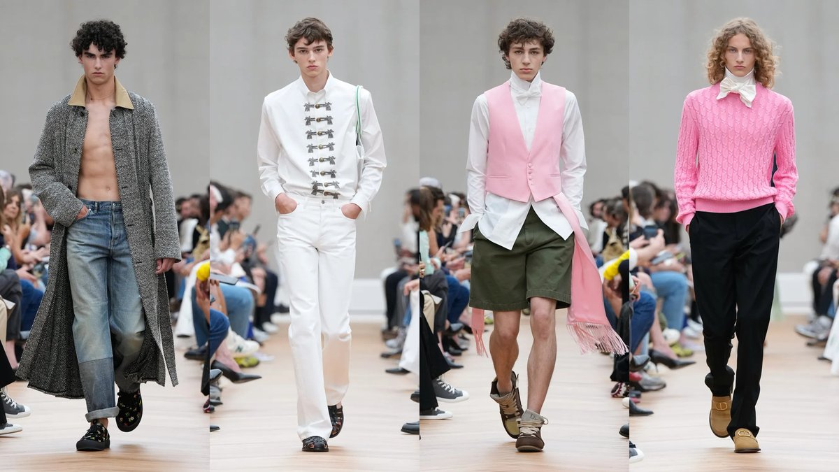 ModernNotoriety's tweet image. Dior Men's SS26 by Jonathan Anderson