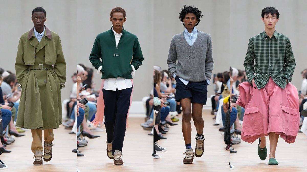 ModernNotoriety's tweet image. Dior Men's SS26 by Jonathan Anderson
