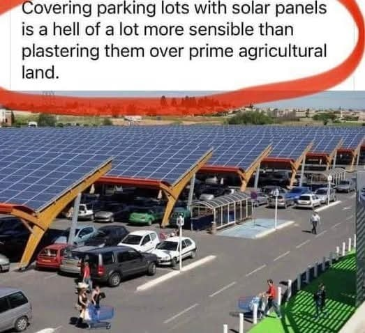 Keltic_Spirit's tweet photo. Can I get an amen? 
Wasting farm and pasture land for 'solar farms' is just ludicrous.  But, there are places that can make sense... https://t.co/lkOvIJ0aQw