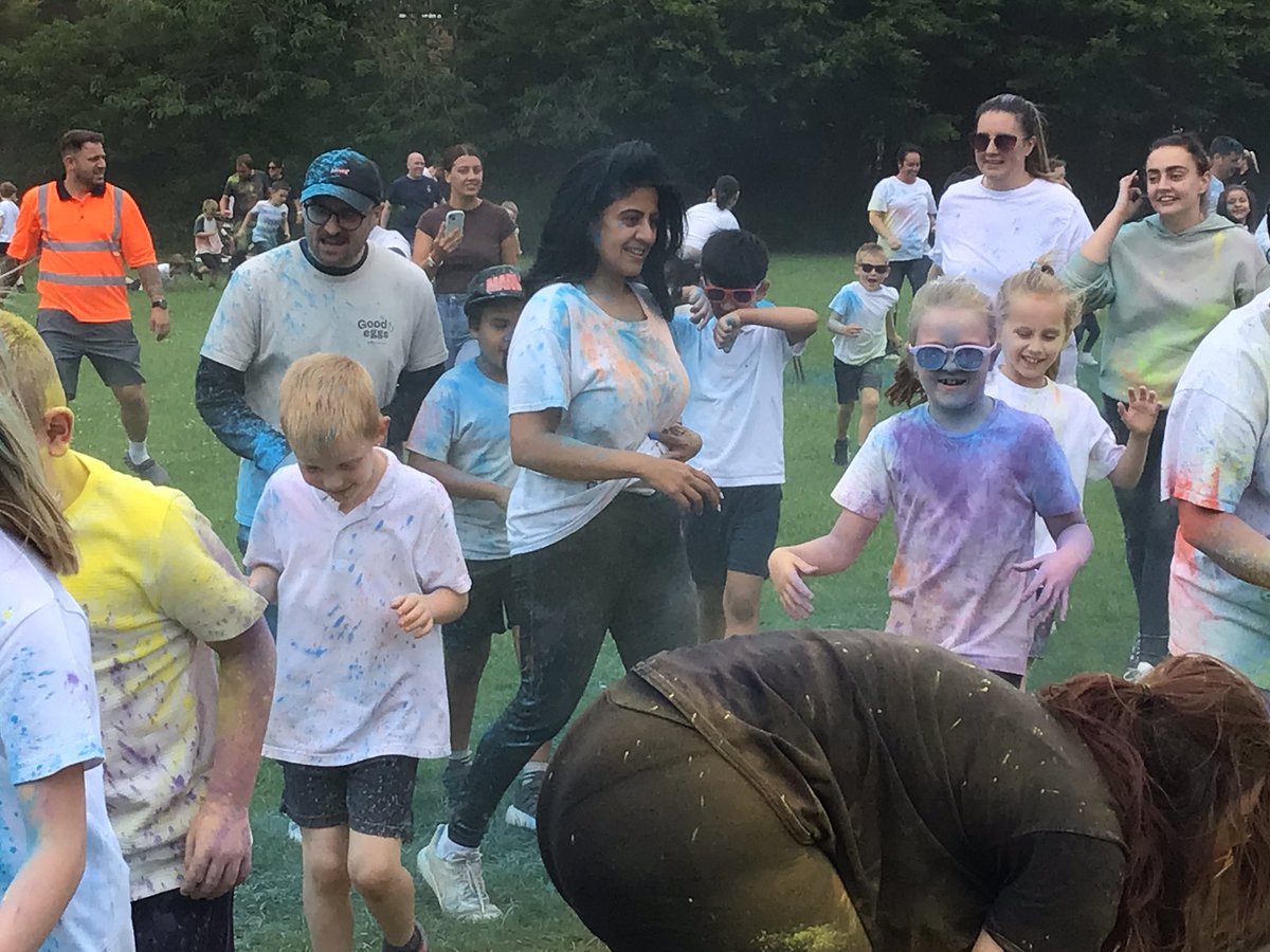 So much fun was had at our Colour Run event! A huge thank you to our fantastic PTA for organising it!