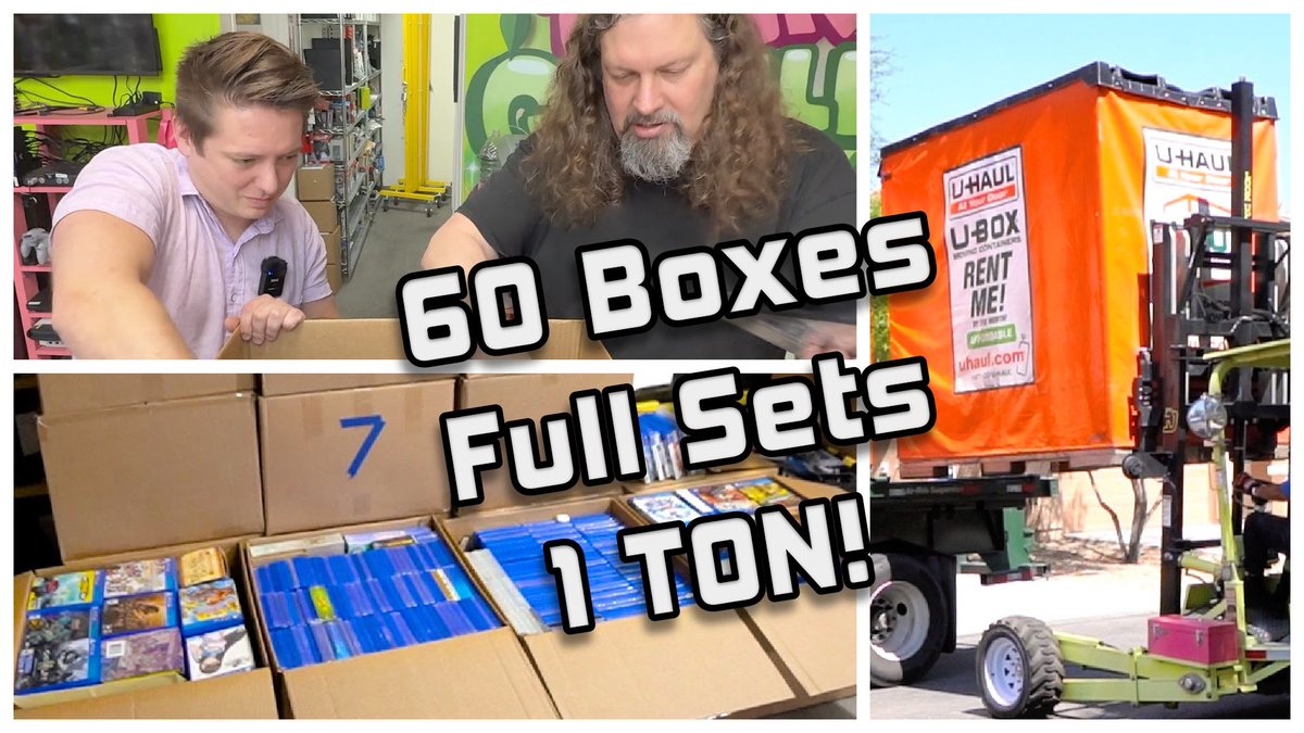MetalJesusRocks's tweet image. Pink Gorilla in Las Vegas had their LARGEST GAME TRADE in their store history! Over 60 boxes weighing ONE TON was dropped off which includes COMPLETE SETS of PS3, PS4, Vita, PSP & much more. LINK: youtu.be/PMBXF541OIY