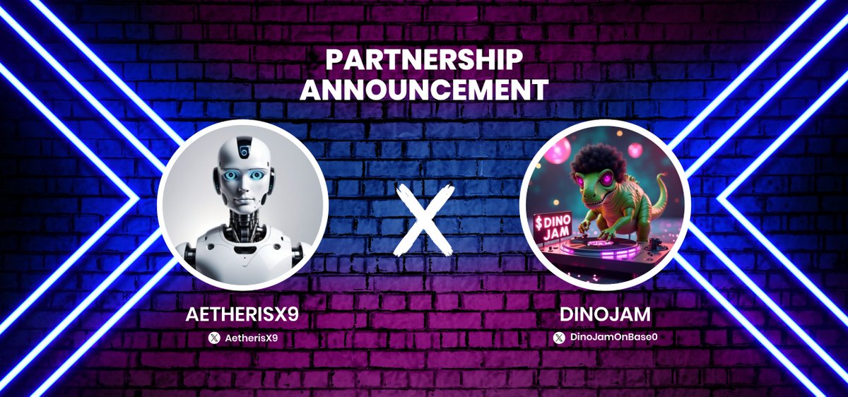 Who would we like to collaborate with at $DINOJAM?

hey @DinoJamOnBase0   we success launch on <a href="/base/">Base</a> via <a href="/ClizaSystems/">Cliza Systems</a> 🫡🔥🚀

Ca: 0xe19b50c420e95D53F4C0Cc39a380A1A340c124e6

dexscreener.com/base/0x5D60492…

<a href="/ClizaSystems/">Cliza Systems</a> <a href="/basedfk/">basedfk</a> <a href="/ClizaTK/">TK</a> <a href="/Goboovi/">Gobovi</a> <a href="/Cryptodavic/">Crypto Davic 🟦</a> <a href="/kelvin_son12/">Chris mark.</a> @YavandraT