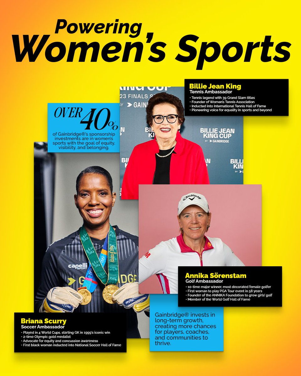 Expanding opportunities, growing the women's game, building belonging.

𝗢𝗻𝗹𝘆 4⃣ 𝗺𝗼𝗿𝗲 𝗱𝗮𝘆𝘀 𝘂𝗻𝘁𝗶𝗹 𝗼𝘂𝗿 𝗻𝗲𝘄 𝗷𝗼𝘂𝗿𝗻𝗲𝘆 𝘄𝗶𝘁𝗵 𝗚𝗮𝗶𝗻𝗯𝗿𝗶𝗱𝗴𝗲® 𝗯𝗲𝗴𝗶𝗻𝘀!