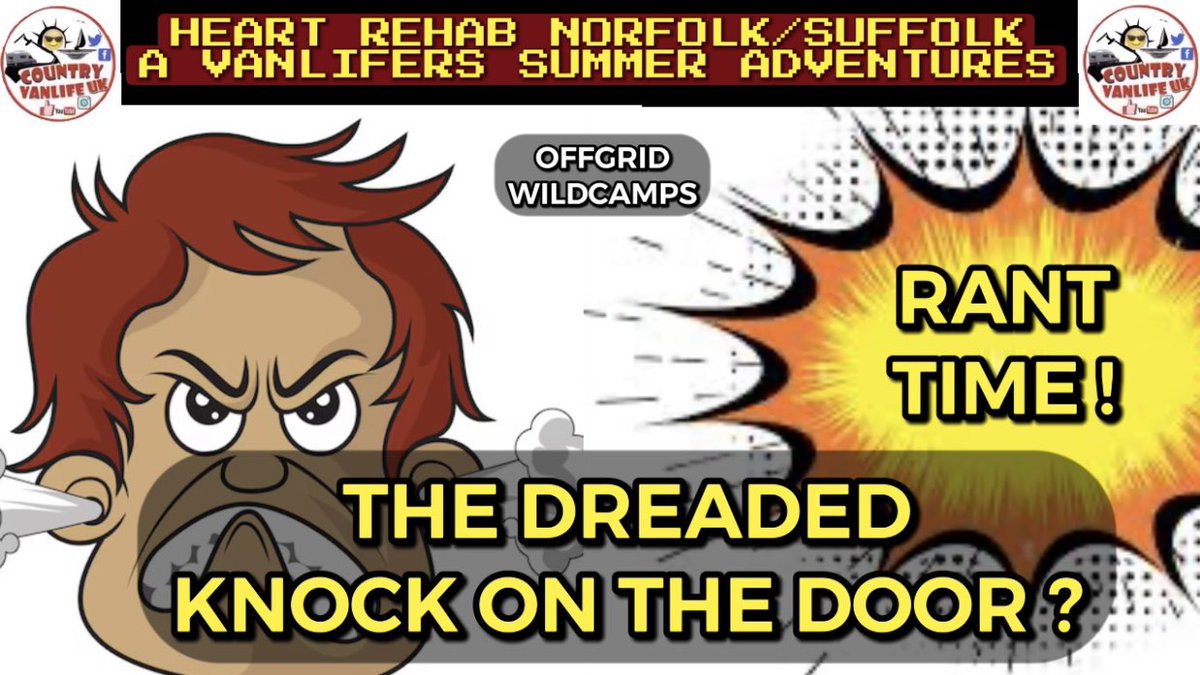 RANT TIME On CVUK “The Dreaded Knock on The Door” 🤬How to Deal with Aggression Whats Your Experience’s with a Knock ?  youtu.be/1kz3eODm0kg?si… via <a href="/YouTube/">YouTube</a> Countryvanlifeuk All on YouTube Thank you x 👊🚐🐾🐾