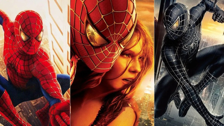 porqueTTarg's tweet photo. "Spiderman": 

Porque la trilogía de Spider-Man de Sam Raimi regresa a los cines este año con la versión extendida de Spider-Man 2.1 que tendrá un estreno en cines por primera vez. https://t.co/pbOoQP6Pyt