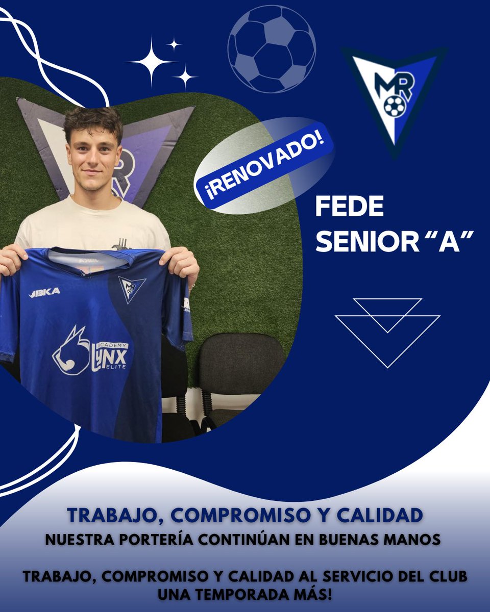 FEDE / SIMON

👉 Nuestra portería y nuestro centro del campo continúan en buenas manos con estas dos renovaciones.

Trabajo, compromiso y calidad al servicio del club una temporada más!
