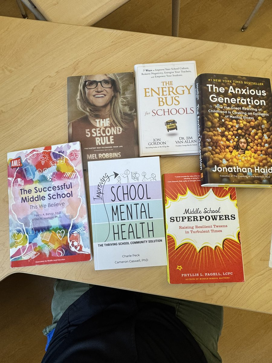While the school year may be ending, the learning doesn’t stop.  Some of my summer reading this year. Let me know what you think! 

Always looking for suggestions of professional and entertaining reads as well!