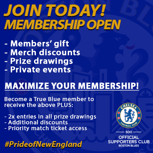 Boston Blues (@boston_blues) on Twitter photo Joining us at <a href="/BansheeBoston/">The Banshee Pub</a> for our match this weekend?
Make sure you’ve signed up for your Chelsea and Boston Blues memberships first! Links for both in the pinned thread in our profile. Joining us at <a href="/BansheeBoston/">The Banshee Pub</a> for our match this weekend?
Make sure you’ve signed up for your Chelsea and Boston Blues memberships first! Links for both in the pinned thread in our profile.