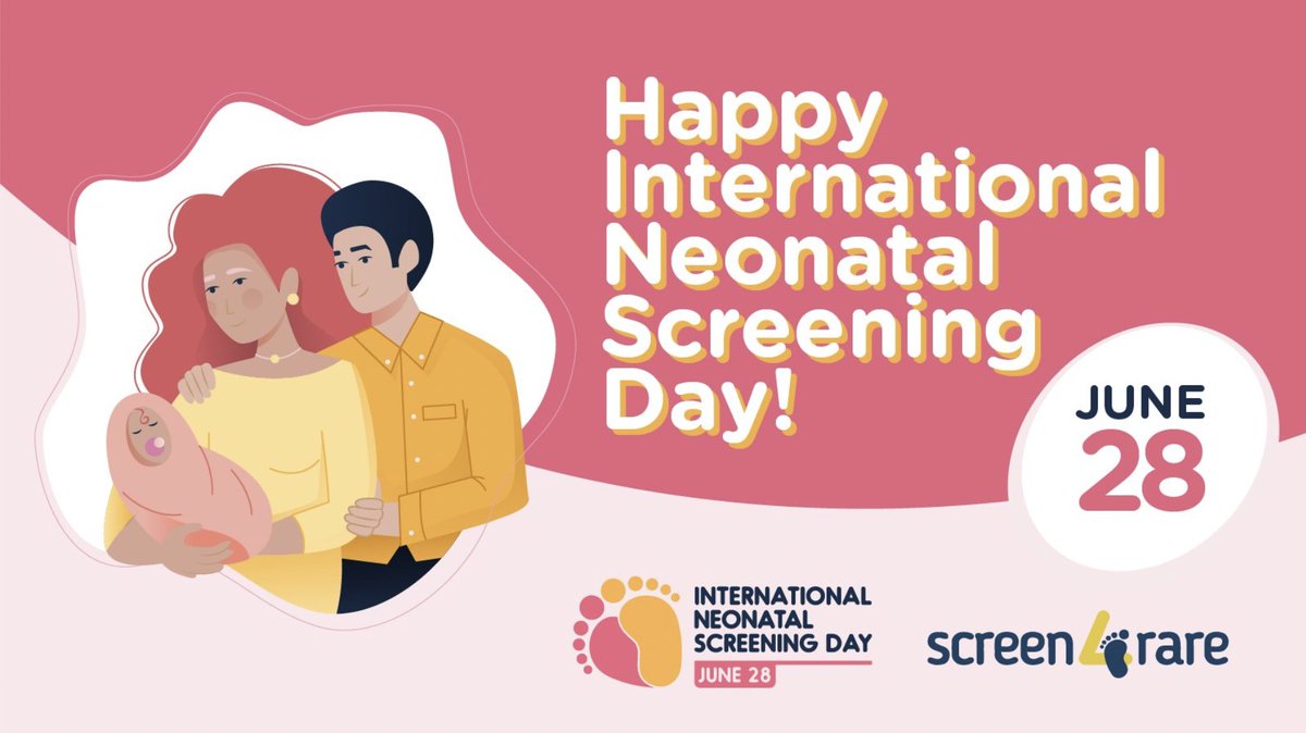 📢 Press Release – International Neonatal Screening Day (INSD)

Today, on June 28, we mark International Neonatal Screening Day, a global reminder of the vital role early detection plays in saving newborn lives and ensuring healthier futures.

📄 Read our full press release: