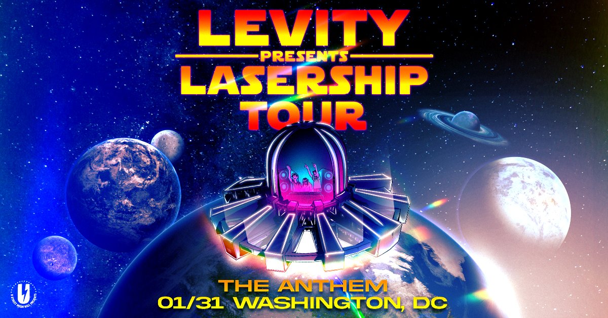 On Sale Now: <a href="/LevityMusic/">Levity ☁️</a> <a href="/TheAnthemDC/">The Anthem</a> 01/31/2026 ⚡️ ticketmaster.com/event/150062D4…
