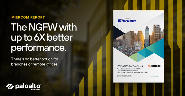 ObscureTechSA's tweet photo. The results are in - the #PA-400 Series from Palo Alto Networks beat the competition in a head-to-head test conducted by Miercom! Download this report and ensure you’re getting uncompromising network security for your branches and small offices today. https://t.co/3678dmie7w https://t.co/04Z17Qa7Sz