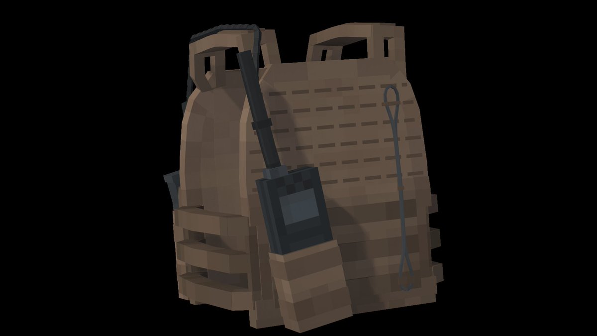 A bit change to Tactec
- Admin Pouch Added
- Patch changed
- PTT Added

#Minecraft #mineimator #oc