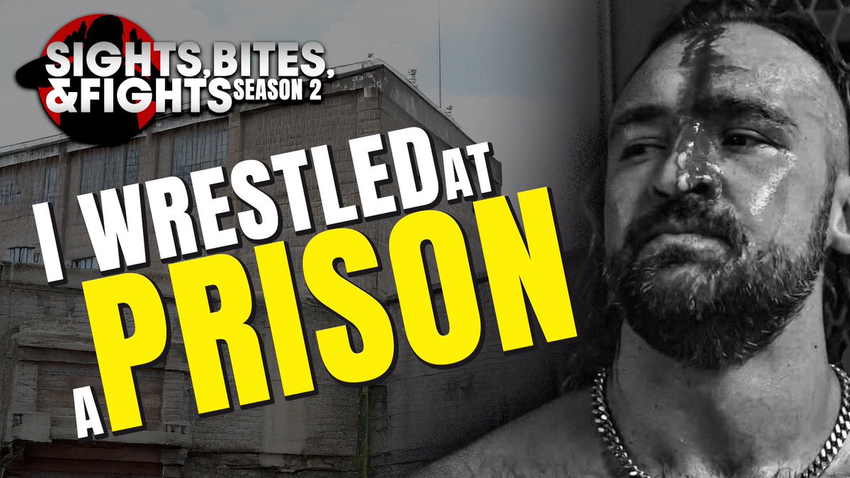 I wrestled Scotty 2 Hotty in a Prison! 

NEW VLOG out now ⬇️ 
youtu.be/W_PjdEwRlL0?si…