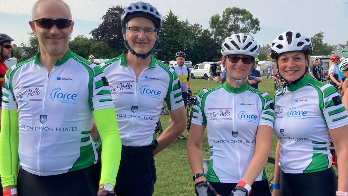 ClintonDevonEstates (@clintondevon) on Twitter photo We’ll be cheering on Team Clinton today as they take on The Nello cycling challenge in support of <a href="/forcecancer/">FORCE Cancer Charity</a> 🚲 🎗️
If you’d like to sponsor the team, you can visit their JustGiving page here: bit.ly/4njItln We’ll be cheering on Team Clinton today as they take on The Nello cycling challenge in support of <a href="/forcecancer/">FORCE Cancer Charity</a> 🚲 🎗️
If you’d like to sponsor the team, you can visit their JustGiving page here: bit.ly/4njItln