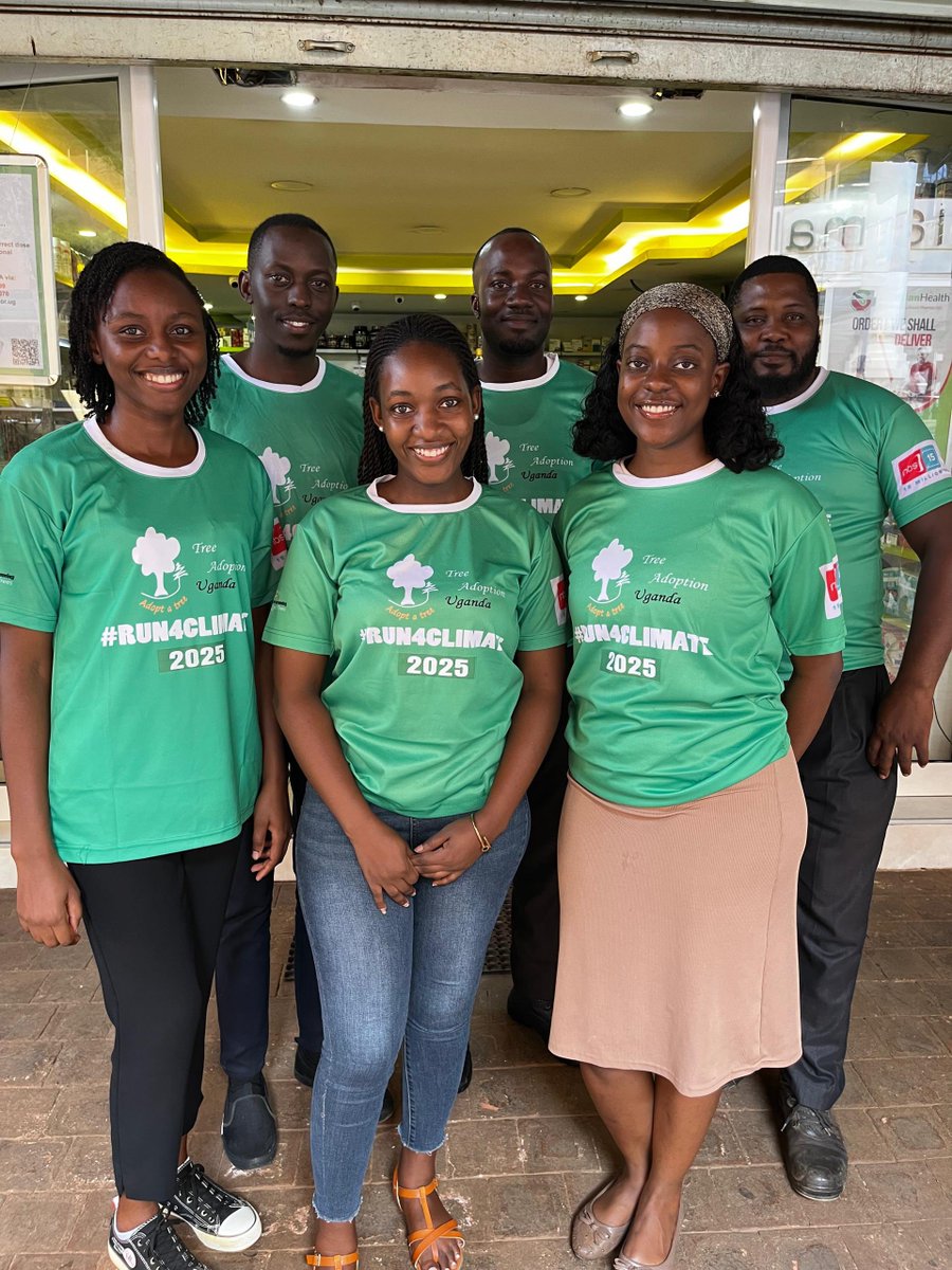 GHLPharmacy's tweet image. Our team is ready for the #Run4Climate this Sunday 29th June, 2025. You can still pick up your kits at only Ugshs 25,000 from our Wandegeya, Ntinda, Acacia and Metroplex mall branches.