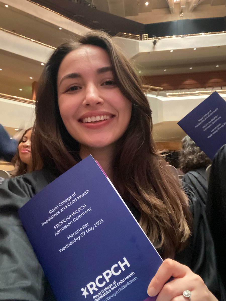 Dr Emine Senkal, MD, MSc, MRCPCH

This past year, I lost both of my beloved grandparents — my greatest supporters.

Though there’s a bittersweet ache in my heart, I’m proud to have reached this milestone. 
I dedicate this moment to their memory 🤍🤍