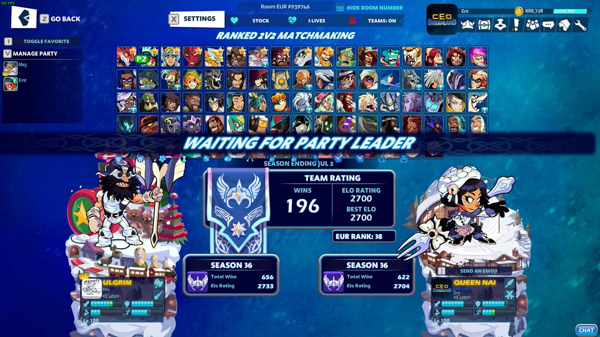 First time 2700 in 2s